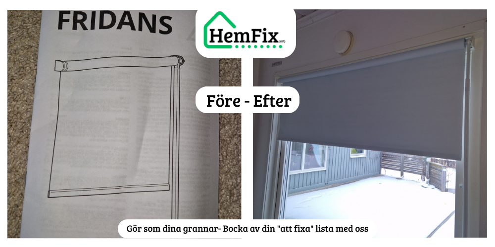 HemFix Linköping - Montering / Handyman Möbelmontering Teknikhjälp småfix