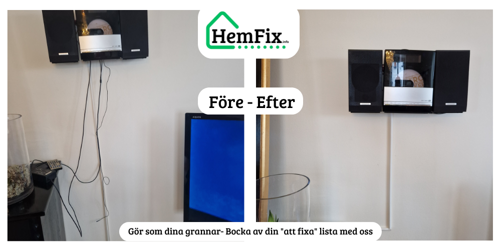 HemFix Linköping - Montering / Handyman Möbelmontering Teknikhjälp småfix