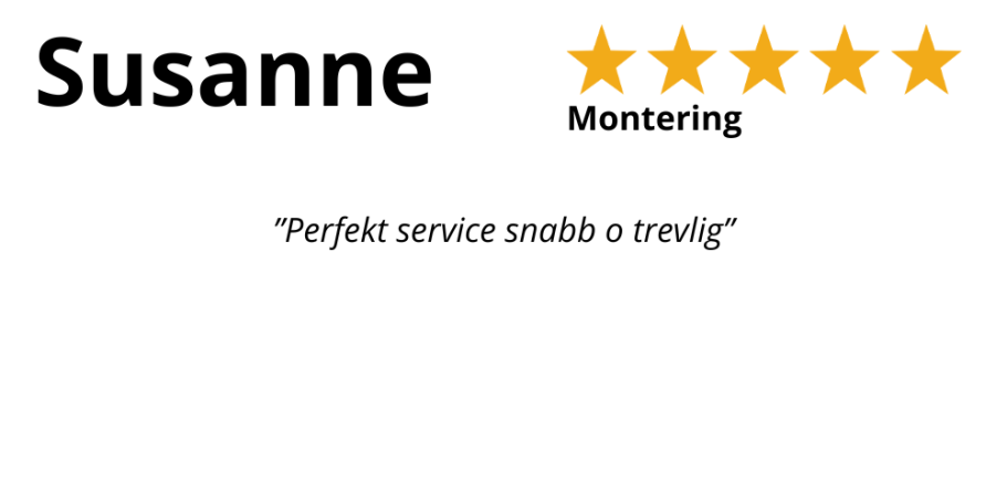 Google-recension för HemFix i Linköping – nöjd kund om möbelmontering