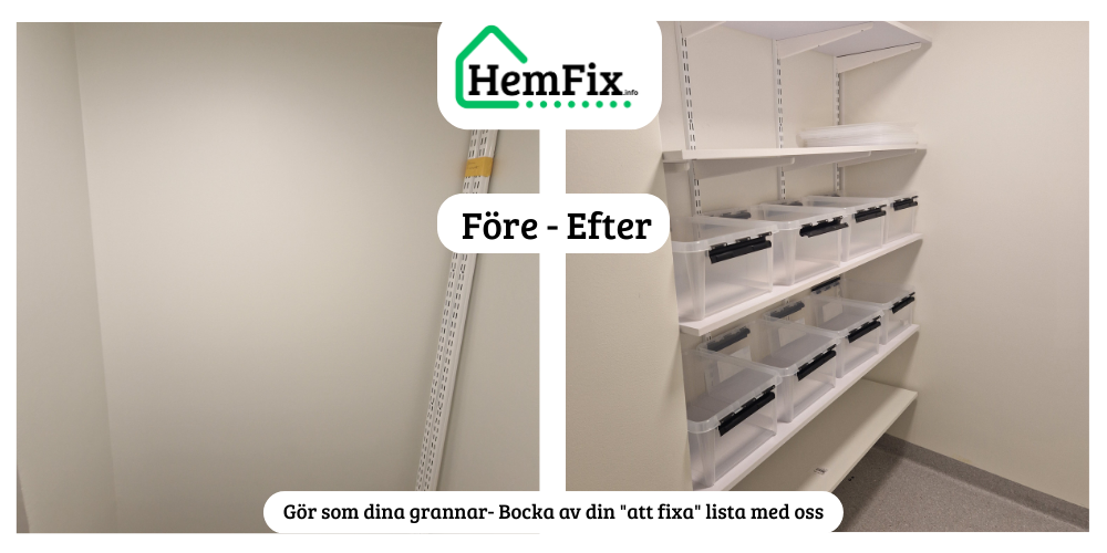 HemFix Linköping - Montering / Handyman Möbelmontering Teknikhjälp småfix