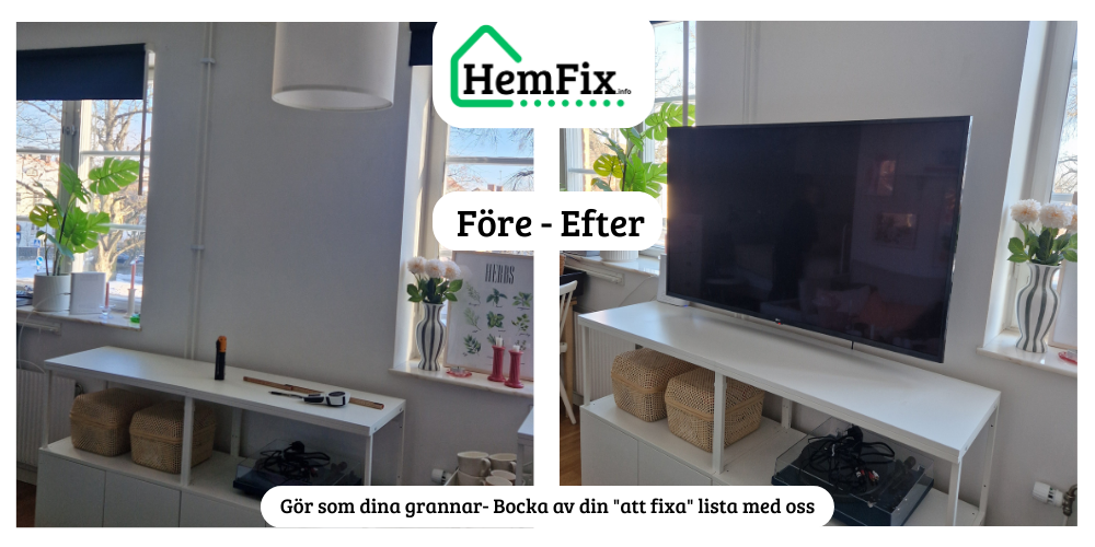 HemFix Linköping - Montering / Handyman Möbelmontering Teknikhjälp småfix