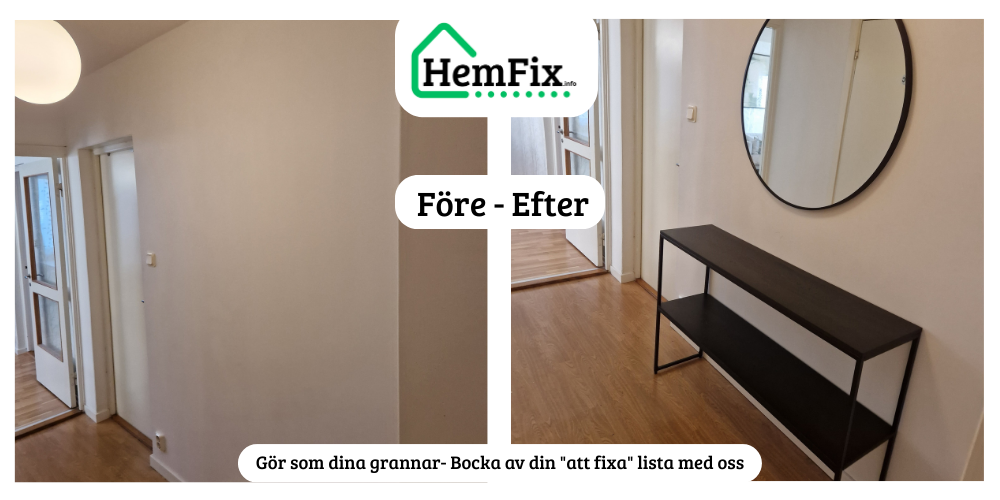 HemFix Linköping - Montering / Handyman Möbelmontering Teknikhjälp småfix