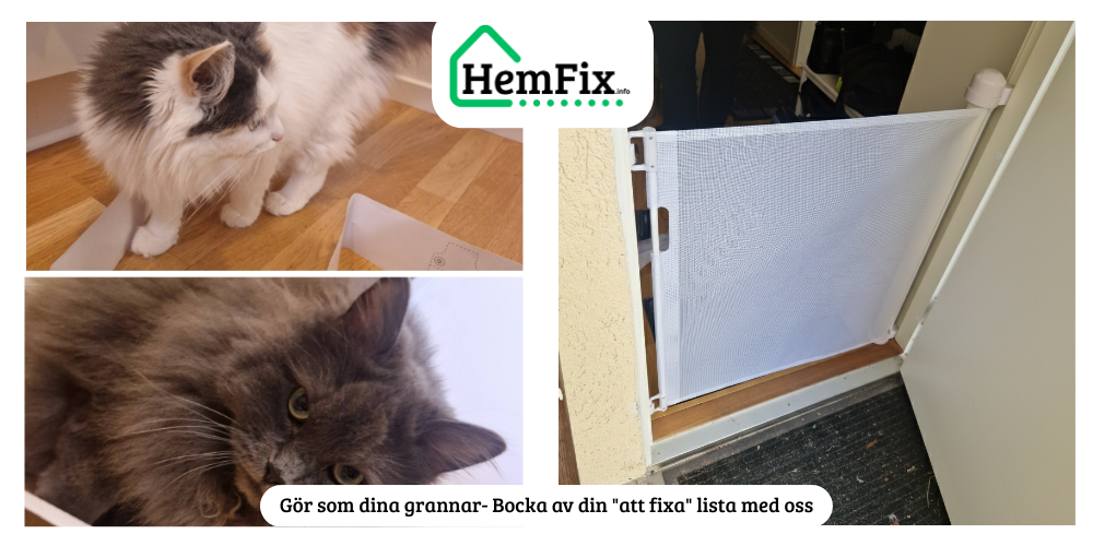 HemFix Linköping - Montering / Handyman Möbelmontering Teknikhjälp småfix Djursäkra hemmet Fixarservice Hemmafixare Fixartjänst