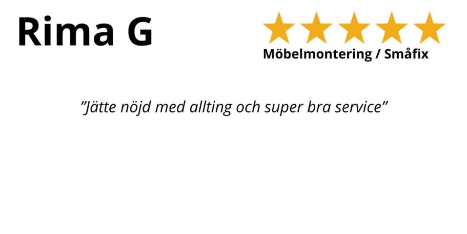 Kundrecension om snabb och professionell service från HemFix SmartTV , Teknikhjälp Tekniksupport Hemmafixare, Linköping TV på vägg