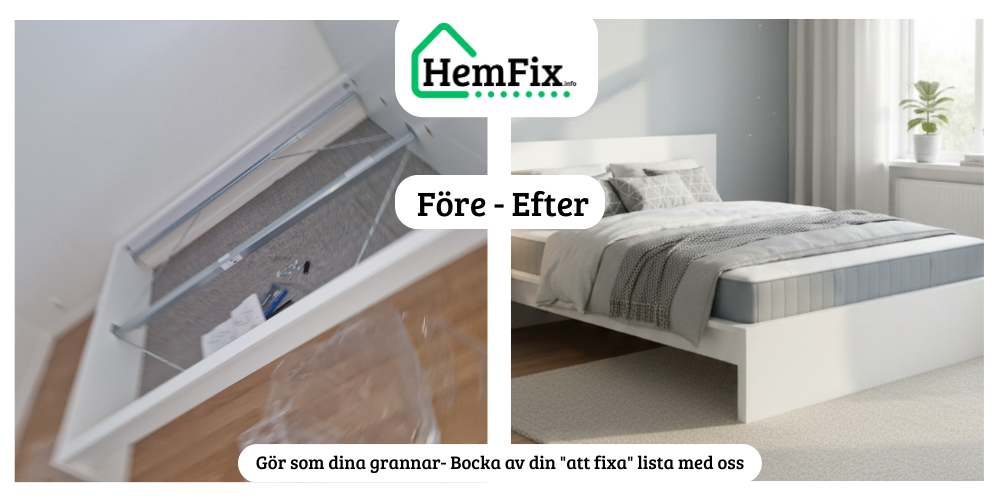 HemFix Linköping - Montering / Handyman Möbelmontering Teknikhjälp småfix