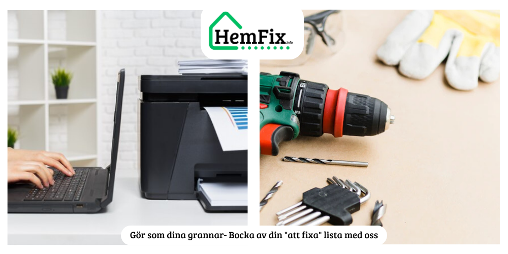 HemFix Linköping - Montering / Handyman Möbelmontering Teknikhjälp småfix Fixarservice Hemmafixare Fixartjänst